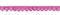 Лента декоративная "Шарики"  10 мм  цвет 045 св. лиловый 1м - фото 104830