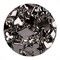 Пуговица металлическая (17 мм)  цвет: черный никель 1шт  - фото 105436