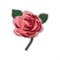 Термоаппликация "Розовая роза" 7*6 см  - фото 93544
