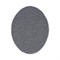 Аппликация-заплатка  "Овал"  плащевка серый 1 шт - фото 95778