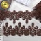Кружево гипюр 65 мм цвет шоколад 1 м  - фото 95857