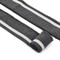 Подвяз трикотажный (полиэстер) цвет темно-серый с белой полосой, 3,5х80 см  1 шт  - фото 97655