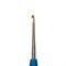 Крючок для вязания с прорезиненой ручкой стальной d 1.50 мм 13 см 1 шт - фото 99061