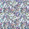 Пайетки круглые "голографик" 6 мм цвет: серебро 1 п.  - фото 99419