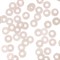 Пайетки россыпью 3 мм матовые цвет: бледно-персиковый 1 п.  - фото 99521